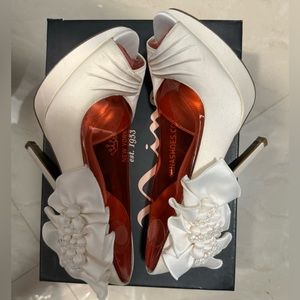 Nina’s bridal Heels